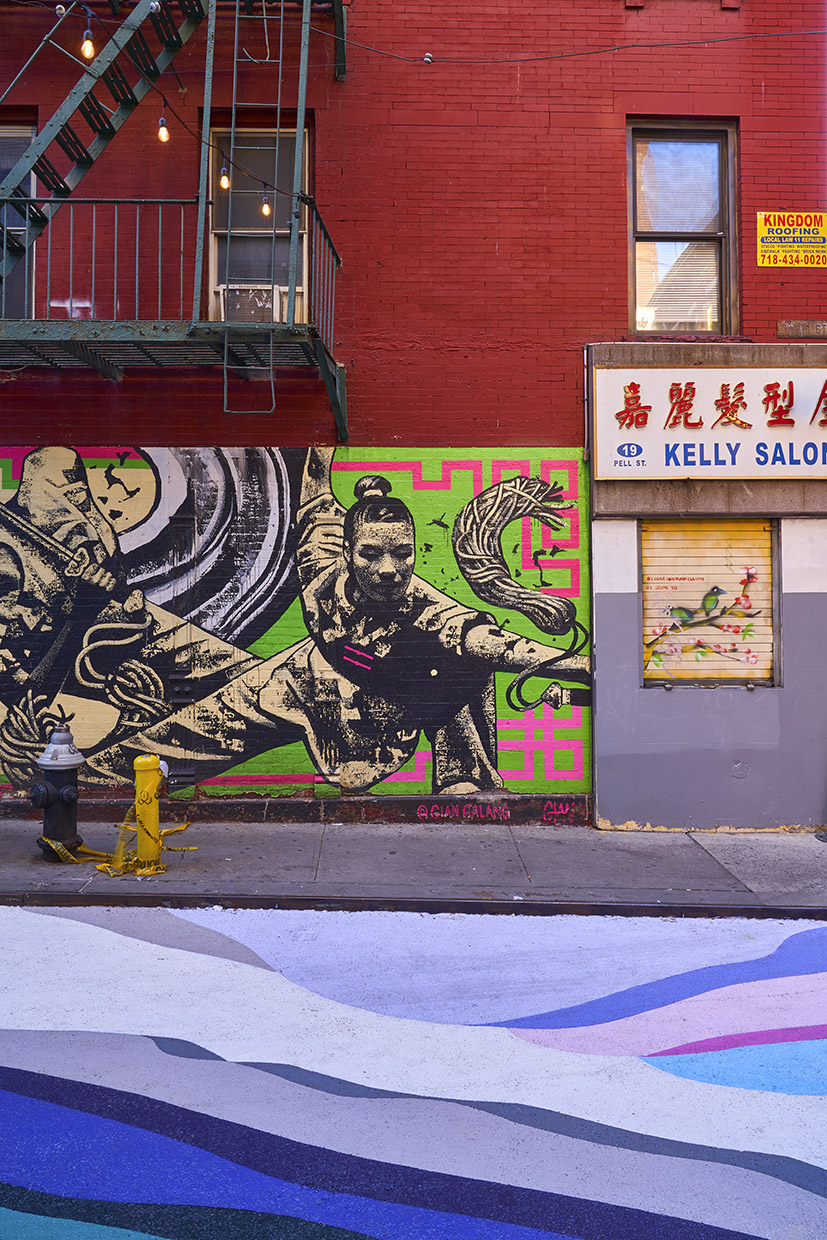 Mural, Doyers Street, Chinatown
